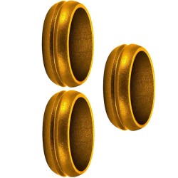 Ringe Mission Darts F-lock Gold 3 Einheiten X2505