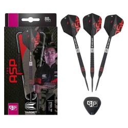 Dardo Target Darts Nathan Aspinall The Asp Black 80% 24g 190216