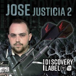 Dardos Cosmo Darts Discovery Label Jose Justicia V2 90% 20.5g