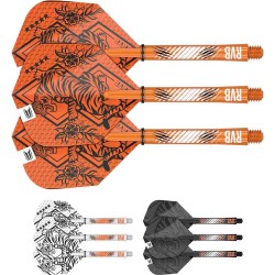 Fülle Target Raymon Van Barneveld Ink Bundle (3 Sets) Federn + Stäbe