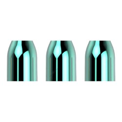 Gläser New Champagne Ring Farbe: Aqua Blau Premium 3 Einheiten