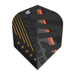 Plumas Target Rvb 80% Raymond Van Barneveld n.° 6 Shape Negro 337050