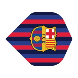 Barça Feathers Licença Oficial Fc Barcelona No2 Padrão F1 Listras Azulgrana Com Escudo F4120