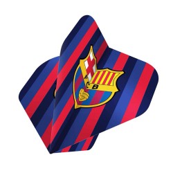 Barça Feathers Licença Oficial Fc Barcelona No2 Padrão F1 Listras Azulgrana Com Escudo F4120