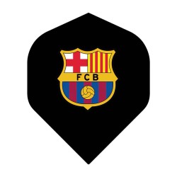 Flächen Barça Offizielle Lizenz Fc Barcelona Nr. 2 Standard F2 Schwarz mit Schild F4121