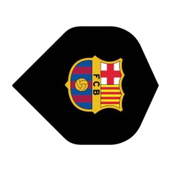 Flächen Barça Offizielle Lizenz Fc Barcelona Nr. 2 Standard F2 Schwarz mit Schild F4121