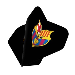 Flächen Barça Offizielle Lizenz Fc Barcelona Nr. 2 Standard F2 Schwarz mit Schild F4121