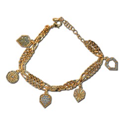 Goldene Armband 5 Elemente 70229