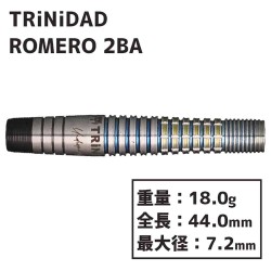 Dardo Trinidad Darts Romero 90% 18g