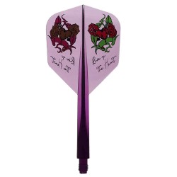 Fülle Condor Axe Rose of the Heard Shape Clear Purple S 21.5m Ihr drei.