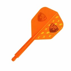 Plumas Condor Axe Thunderbolt Bear Orange Shape L 33.5m Três de vocês.