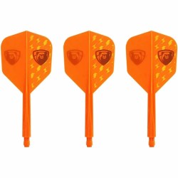 Plumas Condor Axe Thunderbolt Bear Orange Shape L 33.5m Três de vocês.