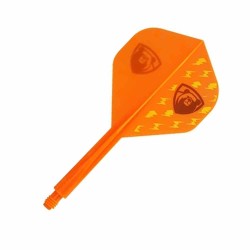 Plumas Condor Axe Thunderbolt Bear Orange Standard S 21.5m Três de vocês.