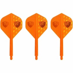 Plumas Condor Axe Thunderbolt Bear Orange Standard S 21.5m Três de vocês.