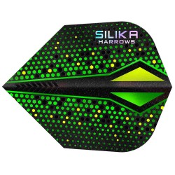 Plumas Harrows Darts Silica Colourshift Crystalline N6 X Verde Hf5141