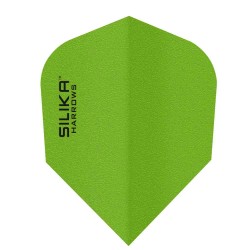 Plumas Harrows Darts Silika Solid Crystalline N6 Green Hf5132