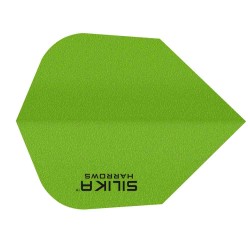 Plumas Harrows Darts Silika Solid Crystalline N6 Green Hf5132