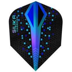 Plumas Harrows Darts Silica Colourshift Crystalline N6 Azul Hf5135