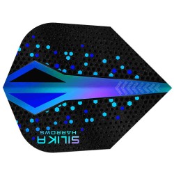 Plumas Harrows Darts Silica Colourshift Crystalline N6 Azul Hf5135