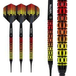 Darts Winmau Firestrom Flame Straight 90% 20g 2475.20