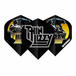 Fülle Winmau Darts Rhino Standard Rock Legends Thin Lizzy Schwarz
