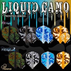 Fäder Fit Flight Series Liquid Camo C Shape Blau