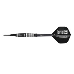 Darts One80 Saori Miyamoto Signature Rafale II Schwarz 21g 90% 9374