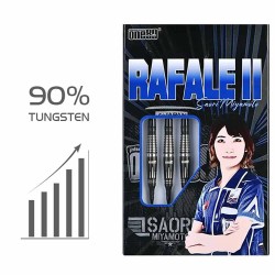 Darts One80 Saori Miyamoto Signature Rafale II Schwarz 21g 90% 9374