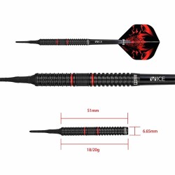 Darts One80 Jim Willians 90% 18g 9166