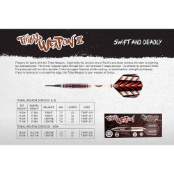 Darts One80 Tribal Weapon 3 18gr 90% Twsf-318