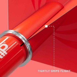 Weizen Target Pro Grip Shaft Intb 3 Sets Rot (41mm) 380244