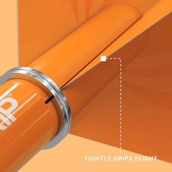 Cañas Target Pro Grip Shaft Intb 3 Sets Orange (41mm)