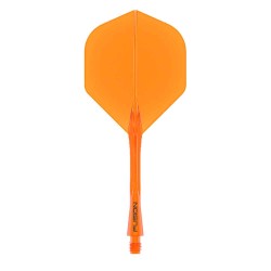 Plumas Winmau Darts Fusão Orange Short 22-64mm 8776