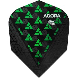 Plumas Target Darts Agora Verde n.o 6 332430