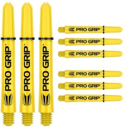 Canas Target Pro Grip Shaft Short 3 Sets Amarelo (34mm) 380261