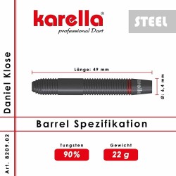 Dardo Karella Daniel Klose 90% 22g 8209.02