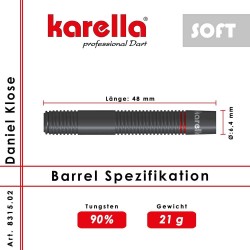 Dardo Karella Daniel Klose 90% 21g 8315.02