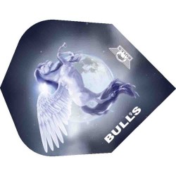 Plumas Bulls Darts Powerflite No6 Pegasus Blue 50868