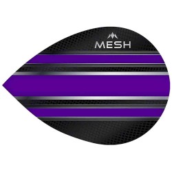 Plumas Mission Darts Ovalada Mesh Purple M000436