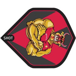 Fülle Shot Darts Standard Michael Smith Bully Boy Rot Sf7544