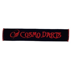Cosmo Dart Towel Imabari Schwarz Rot