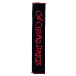 Cosmo Dart Towel Imabari Preto Vermelho