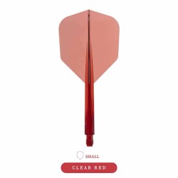 Plumas Condor Axe Shape Longo Vermelho Claro 33.5mm Três de vocês.