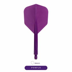 Plumas Condor Axe Shape Morada M 27.5mm 3 Uds.