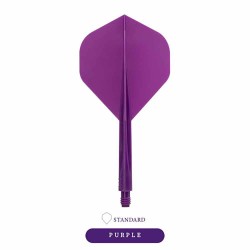 Plumas Condor Eixo Padrão Morada Longa 33.5mm Três de vocês.