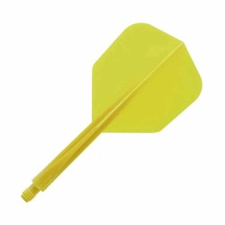 Plumas Condor Axe Shape Amarillo M 27.5mm 3 Uds.