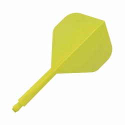 Plumas Condor Axe Standard Amarillo S 21.5mm 3 Uds.