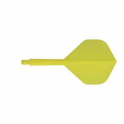 Plumas Condor Axe Standard Amarillo S 21.5mm 3 Uds.