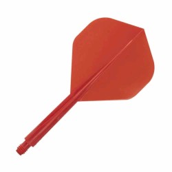 Plumas Condor Axe Standard Rojo Largo 33.5mm 3 Uds.