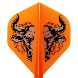 Plumas Condor Axe Shape Aussie Bull Laranja 33.5m Três de vocês.